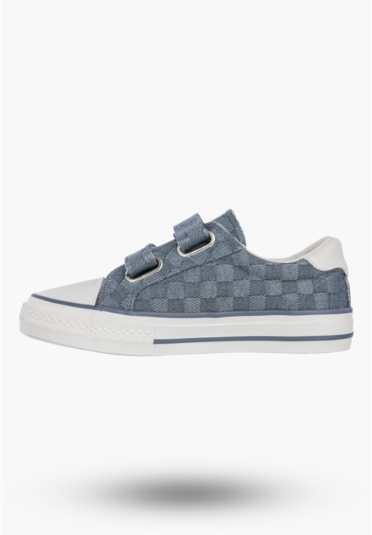 Trampki Dziecięce Buty Na Rzepy Sportowe Sneakersy Casual Granatowe Apawwa
