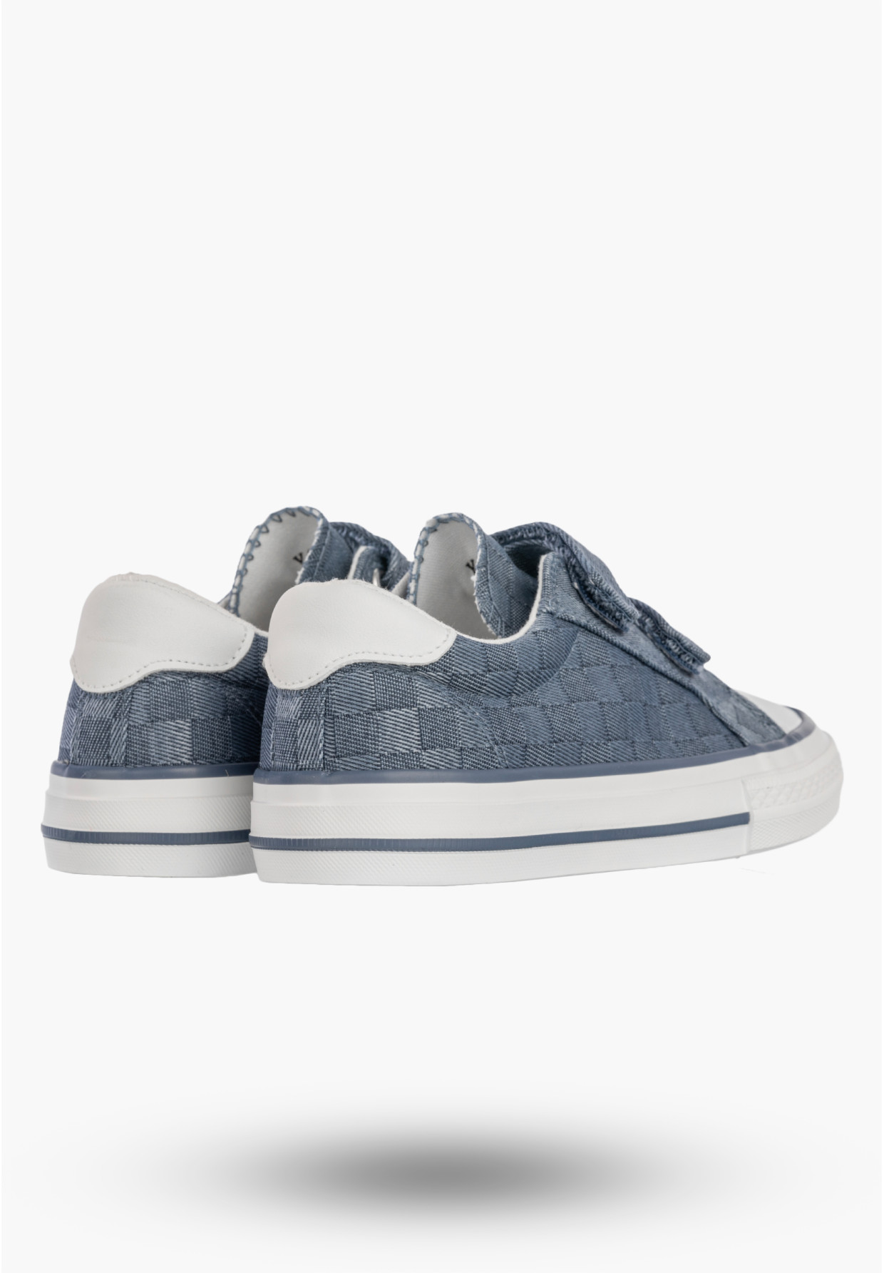 Trampki Dziecięce Buty Na Rzepy Sportowe Sneakersy Casual Granatowe Apawwa