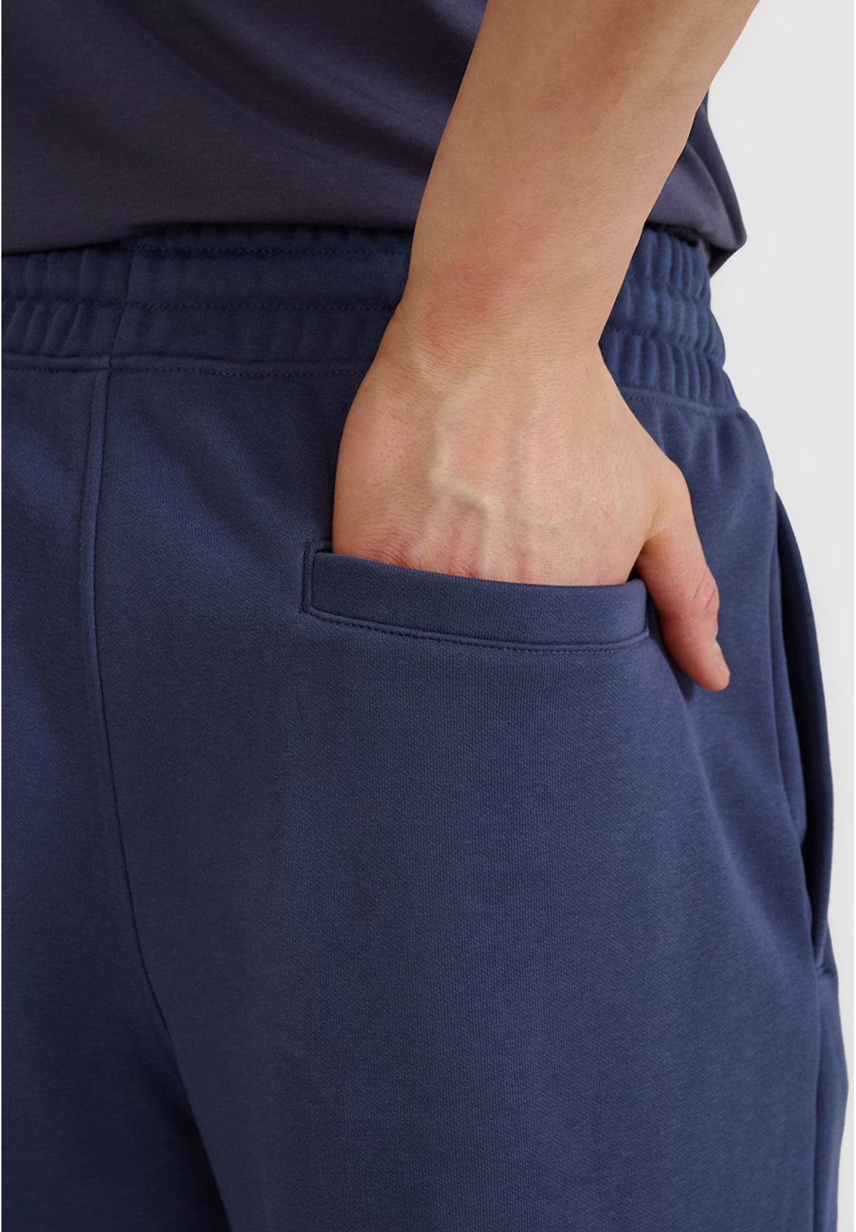 Spodenki Męskie 4F Sportowe Szorty Dresowe Basic Granatowe 4FWSS25TSHOM545
