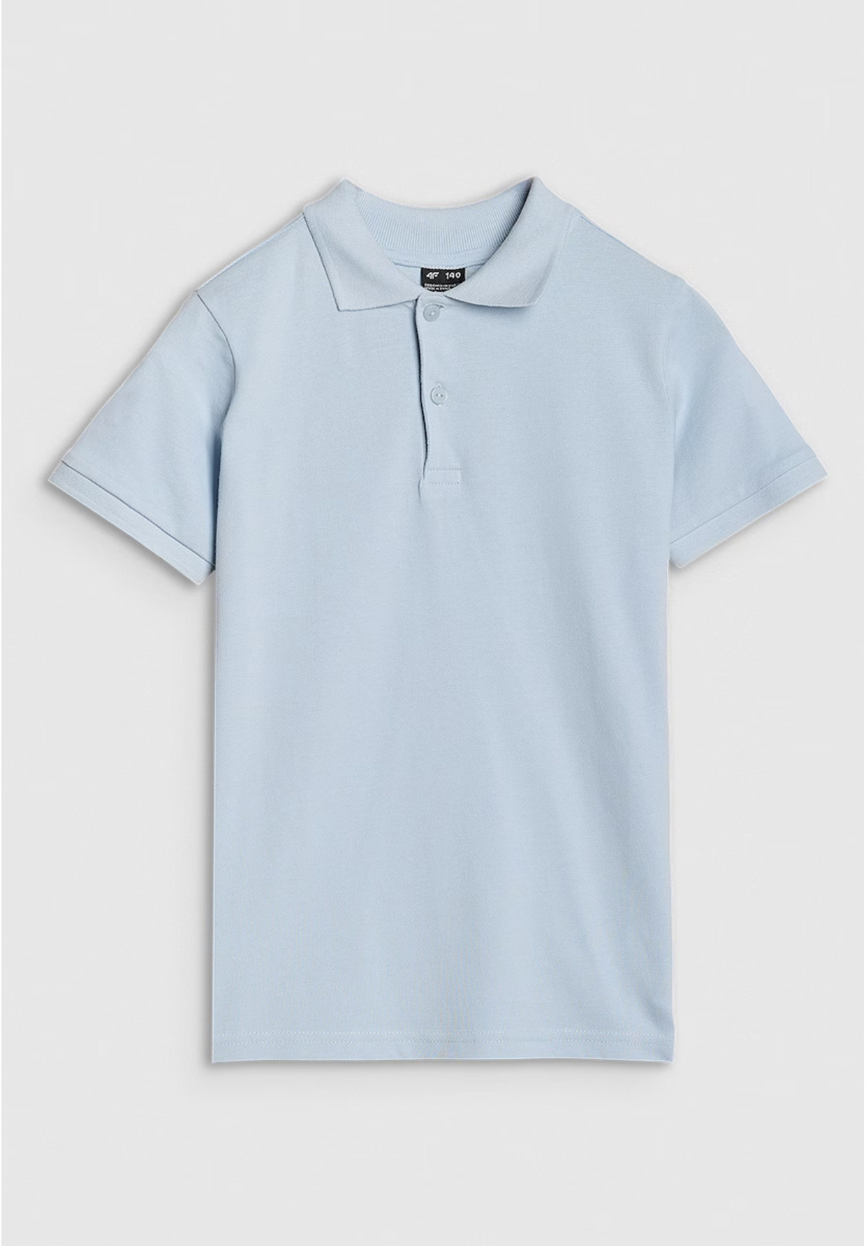 Koszulka Dziecięca 4F T-shirt Polo Z Kołnierzem Granatowy 4FJWMM00TPTSU513