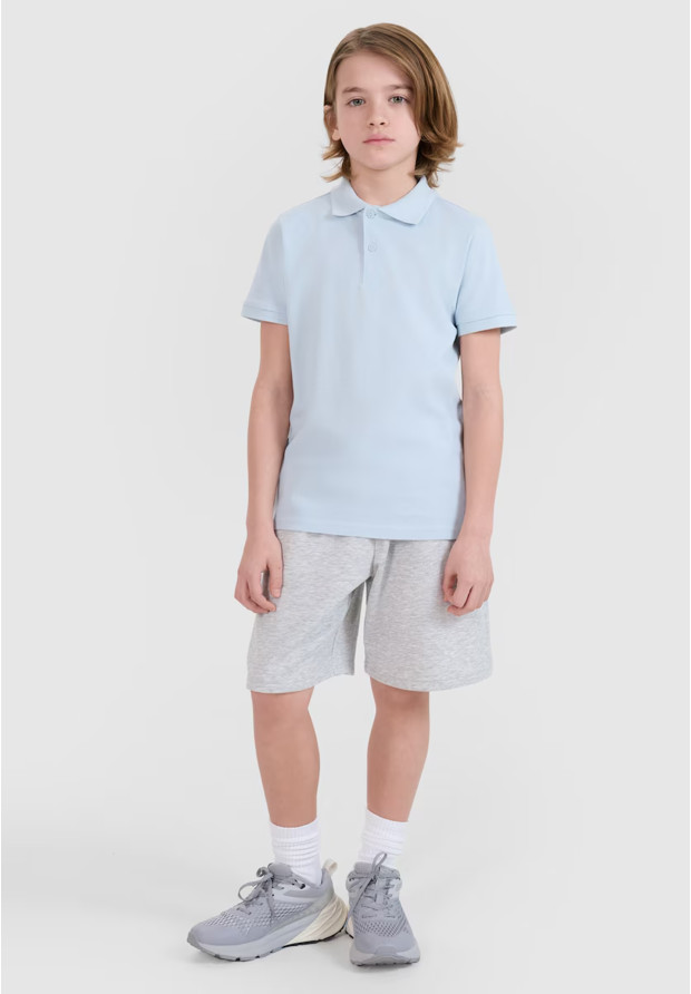 Koszulka Dziecięca 4F T-shirt Polo Z Kołnierzem Granatowy 4FJWMM00TPTSU513