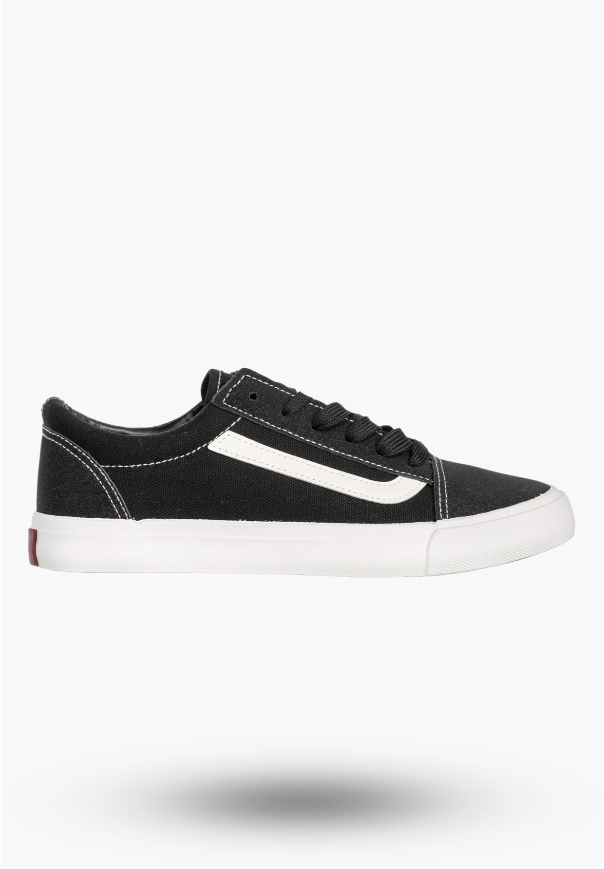 Tenisówki Damskie Buty Sportowe Trampki Casual Sneakersy Czarne atletico