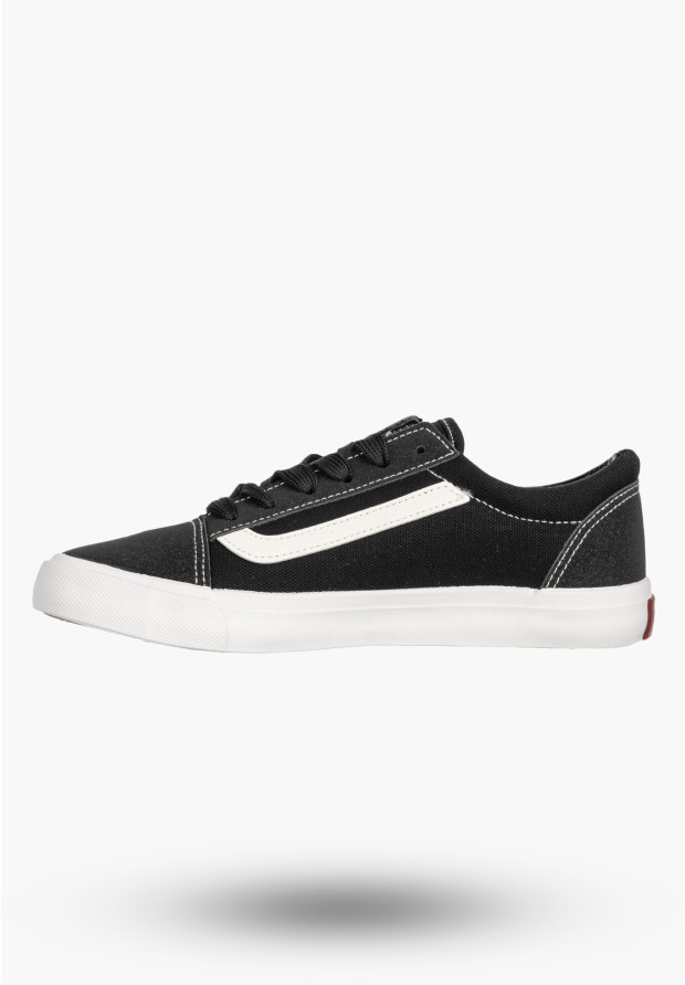 Tenisówki Damskie Buty Sportowe Trampki Casual Sneakersy Czarne atletico
