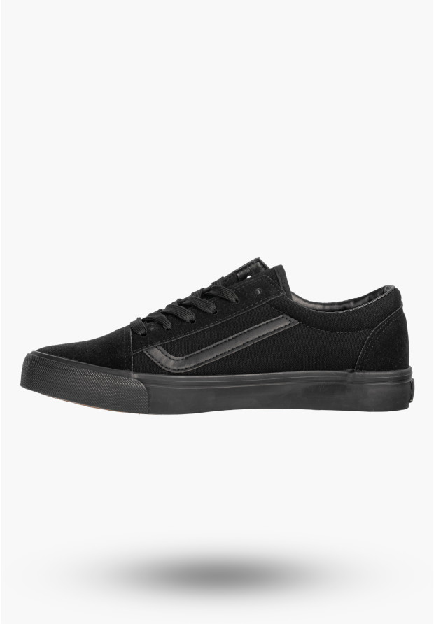 Tenisówki Męskie Buty Sportowe Trampki Casual Sneakersy Czarne atletico