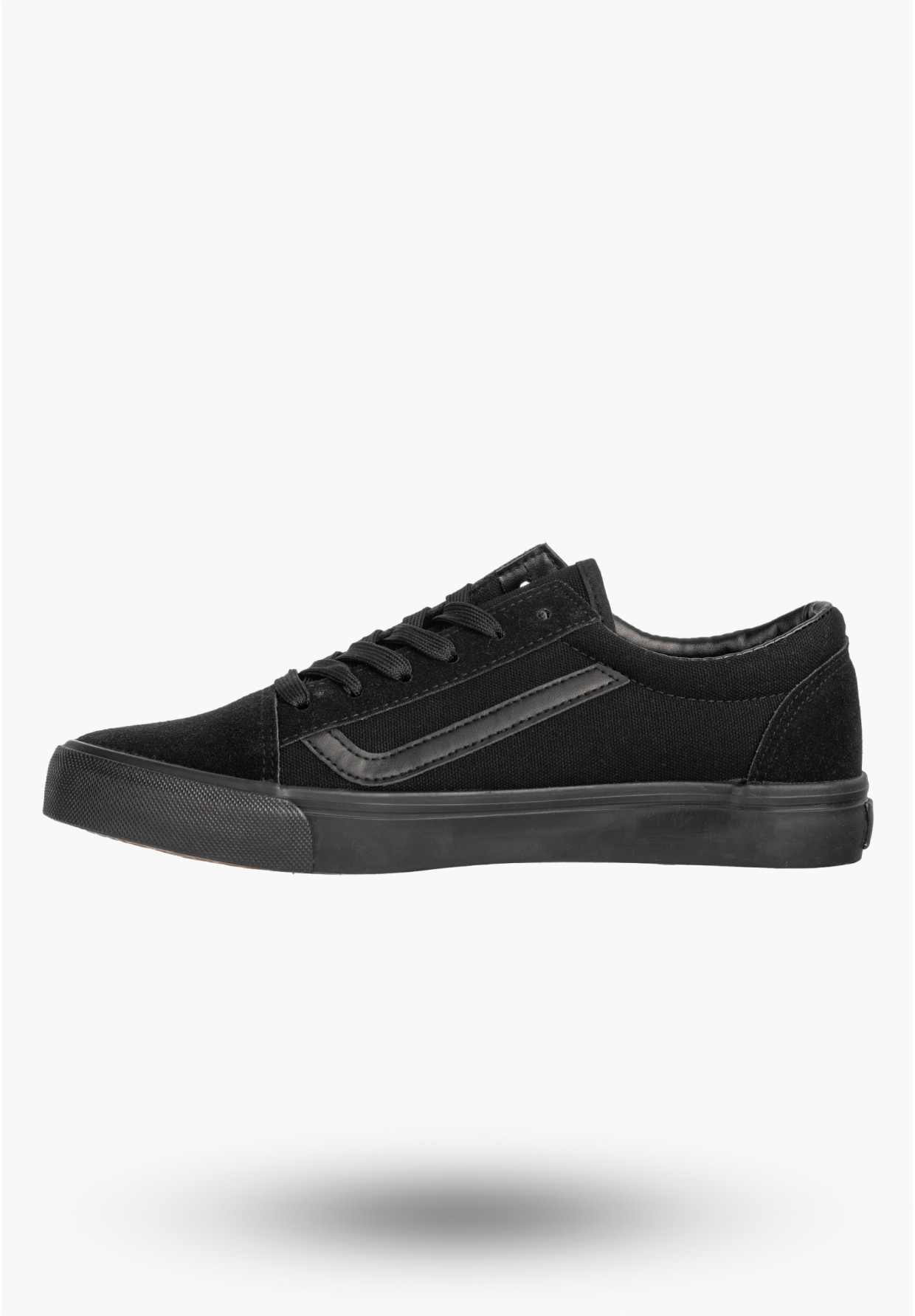 Tenisówki Męskie Buty Sportowe Trampki Casual Sneakersy Czarne atletico