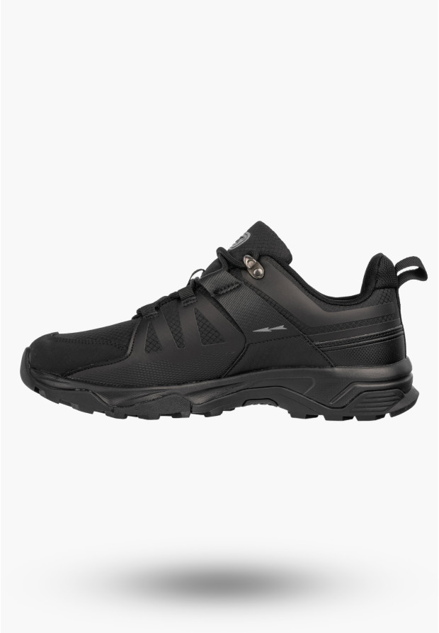 Sneakersy Męskie Buty Sportowe Niskie Półbuty Czarne DK FARAT