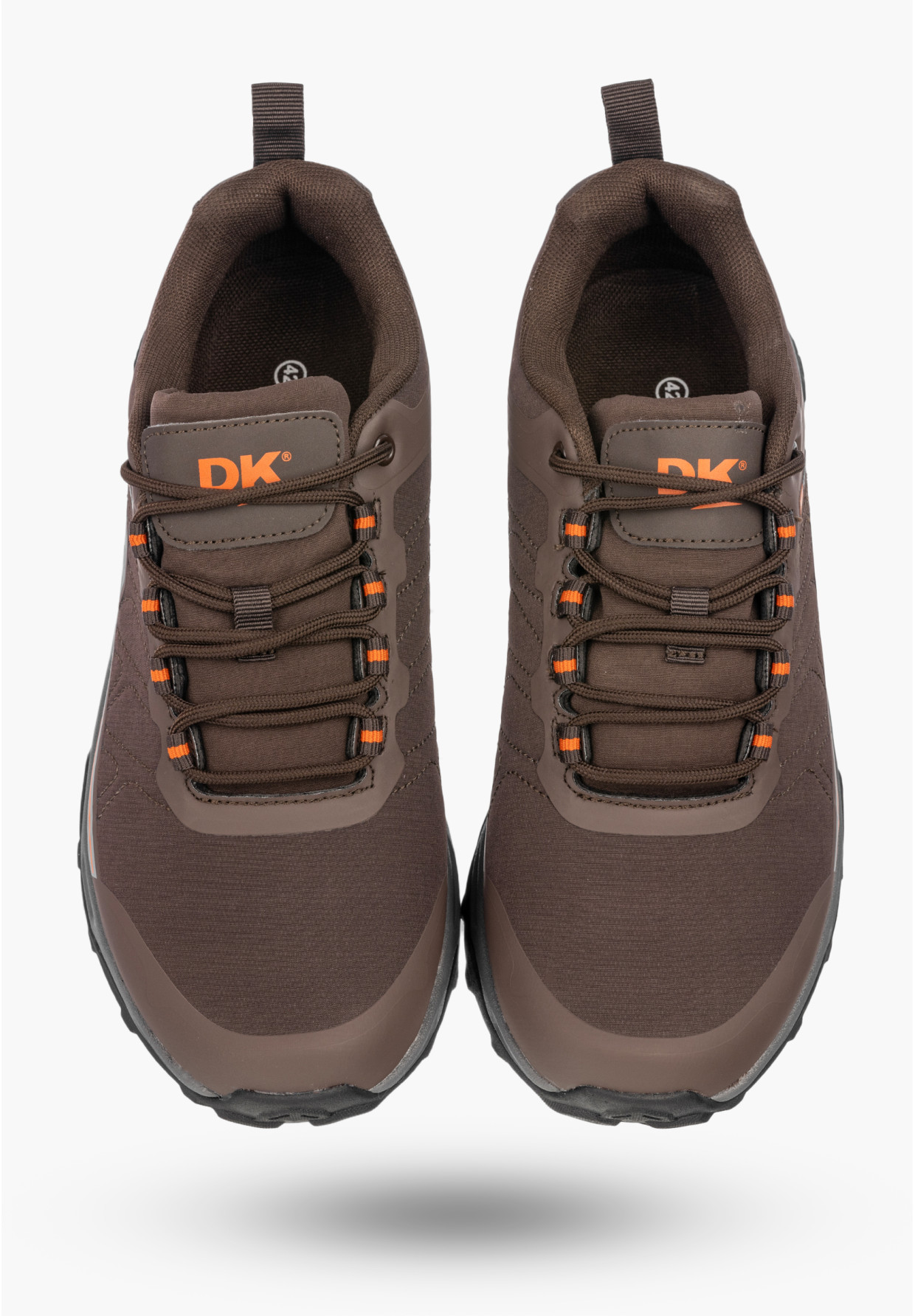 Sneakersy Męskie Buty Sportowe Niskie Półbuty Softshell Brązowe DK FALER
