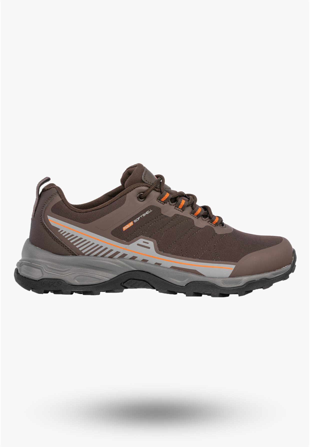 Sneakersy Męskie Buty Sportowe Niskie Półbuty Softshell Brązowe DK FALER