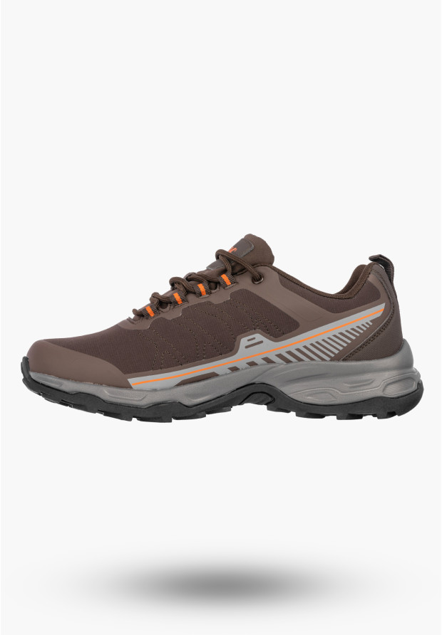 Sneakersy Męskie Buty Sportowe Niskie Półbuty Softshell Brązowe DK FALER