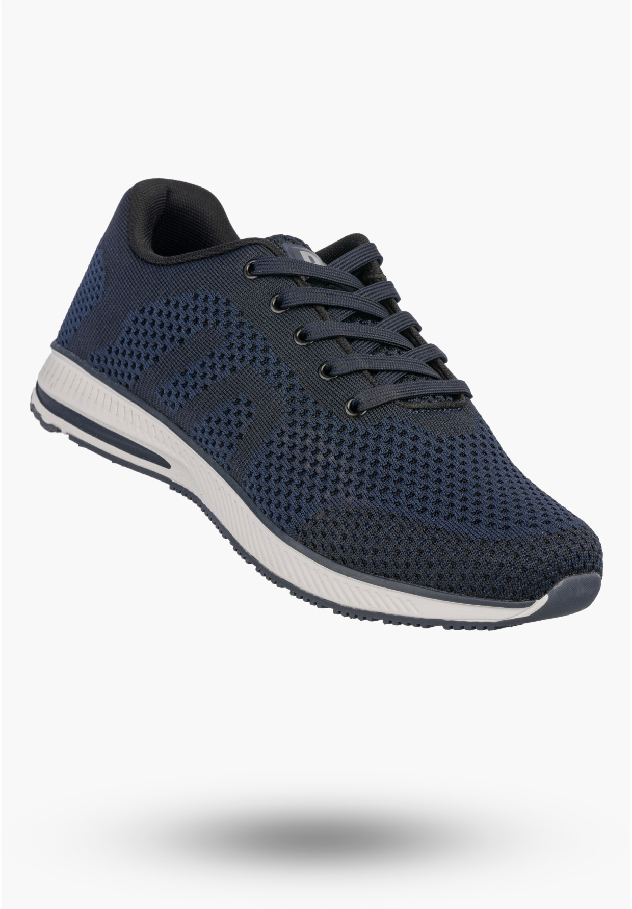Sneakersy Męskie Buty Sportowe Lekkie Niskie Półbuty Granatowe DK FLAXER