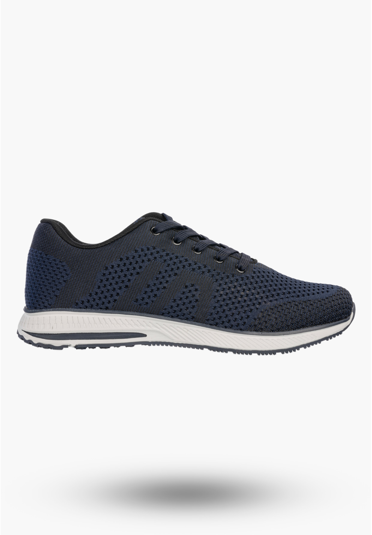 Sneakersy Męskie Buty Sportowe Lekkie Niskie Półbuty Granatowe DK FLAXER