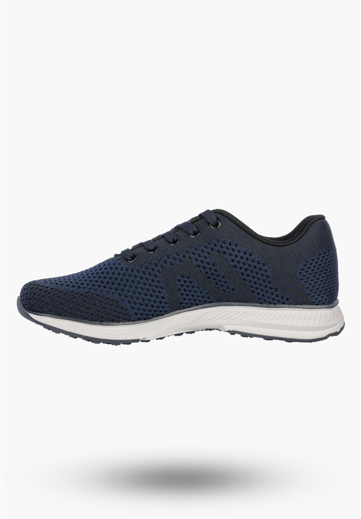 Sneakersy Męskie Buty Sportowe Lekkie Niskie Półbuty Granatowe DK FLAXER