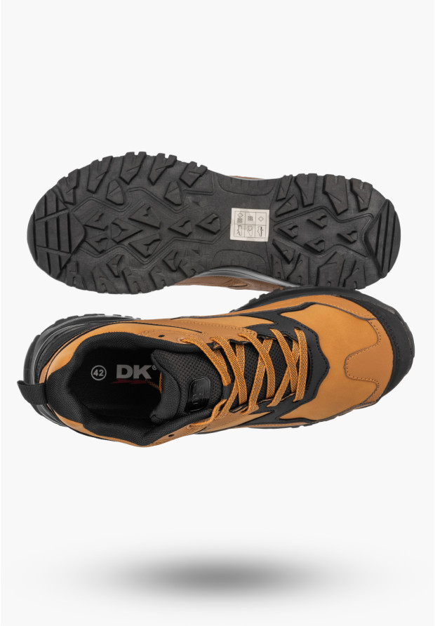 Sneakersy Męskie Buty Sportowe Casual Wygodne Półbuty Camel DK ARKAN