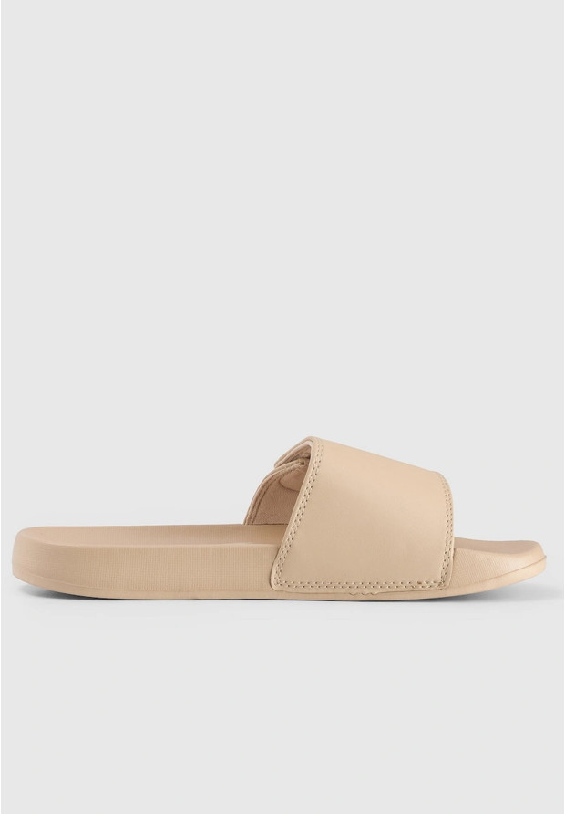 Klapki Damskie 4F Buty Letnie Plażowe Basenowe Beżowe 4FMM00FFLIF031A