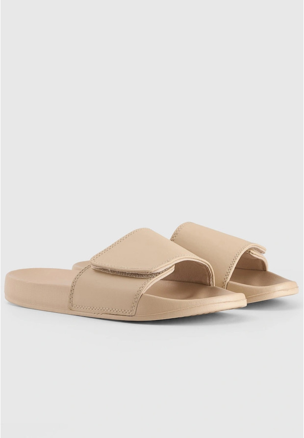Klapki Damskie 4F Buty Letnie Plażowe Basenowe Beżowe 4FMM00FFLIF031A