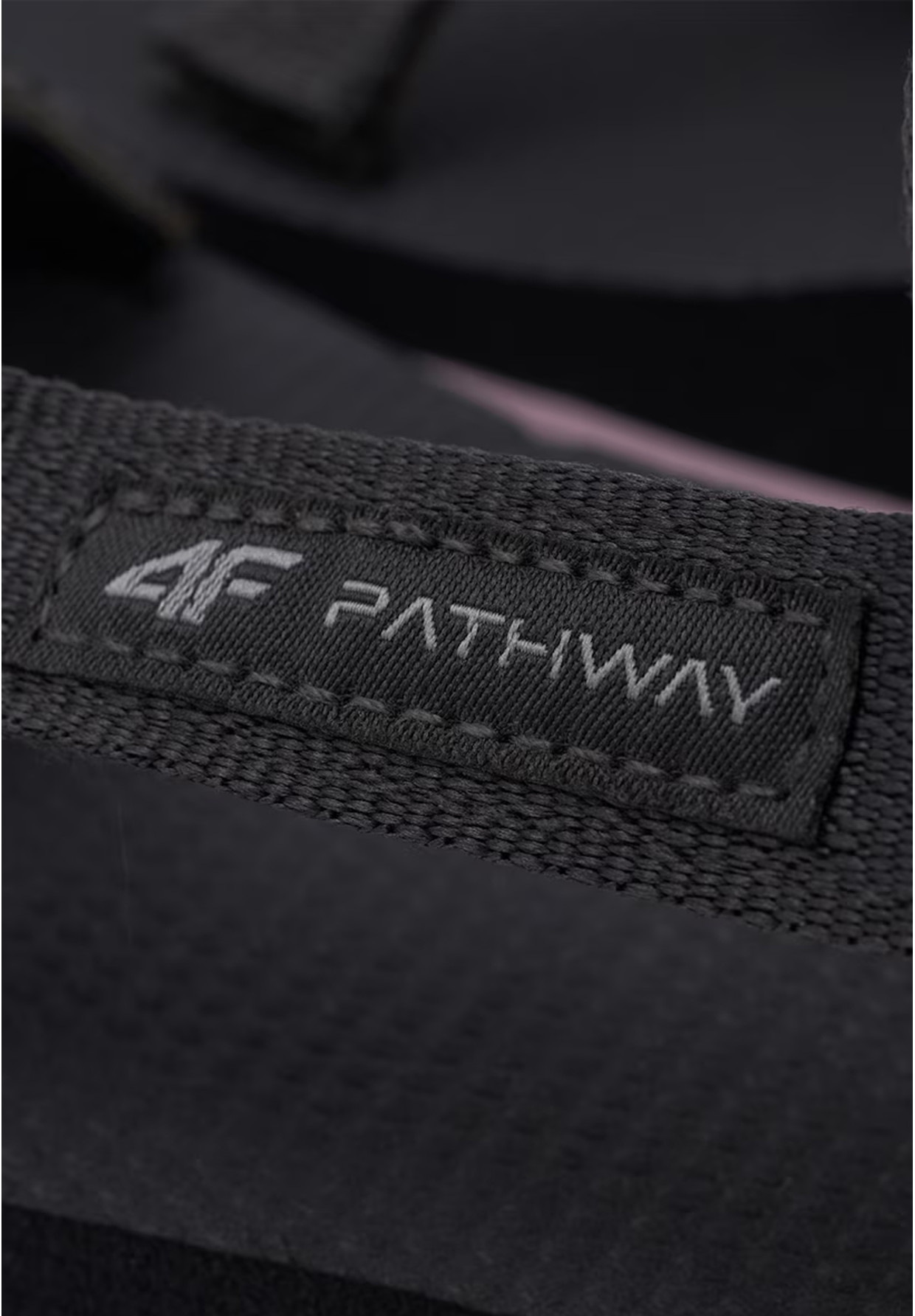 Sandały Damskie 4F Buty Letnie Na Rzepy Lekkie Ciemny Szary 4FRSS24FSANF054
