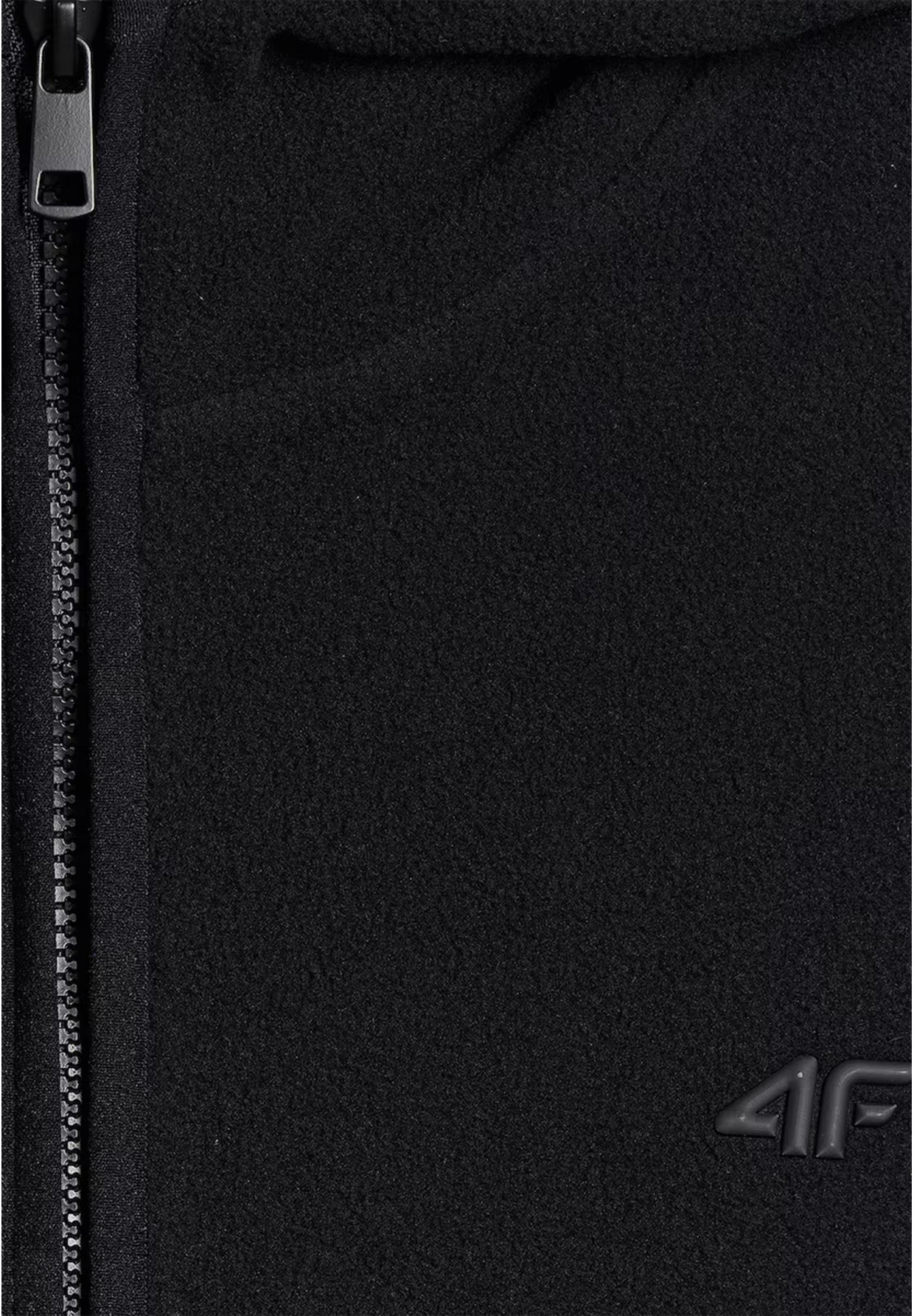 Polar Damski 4F Bluza Z Kapturem Ocieplana Regular Czarna 4FWMM00TFLEF315