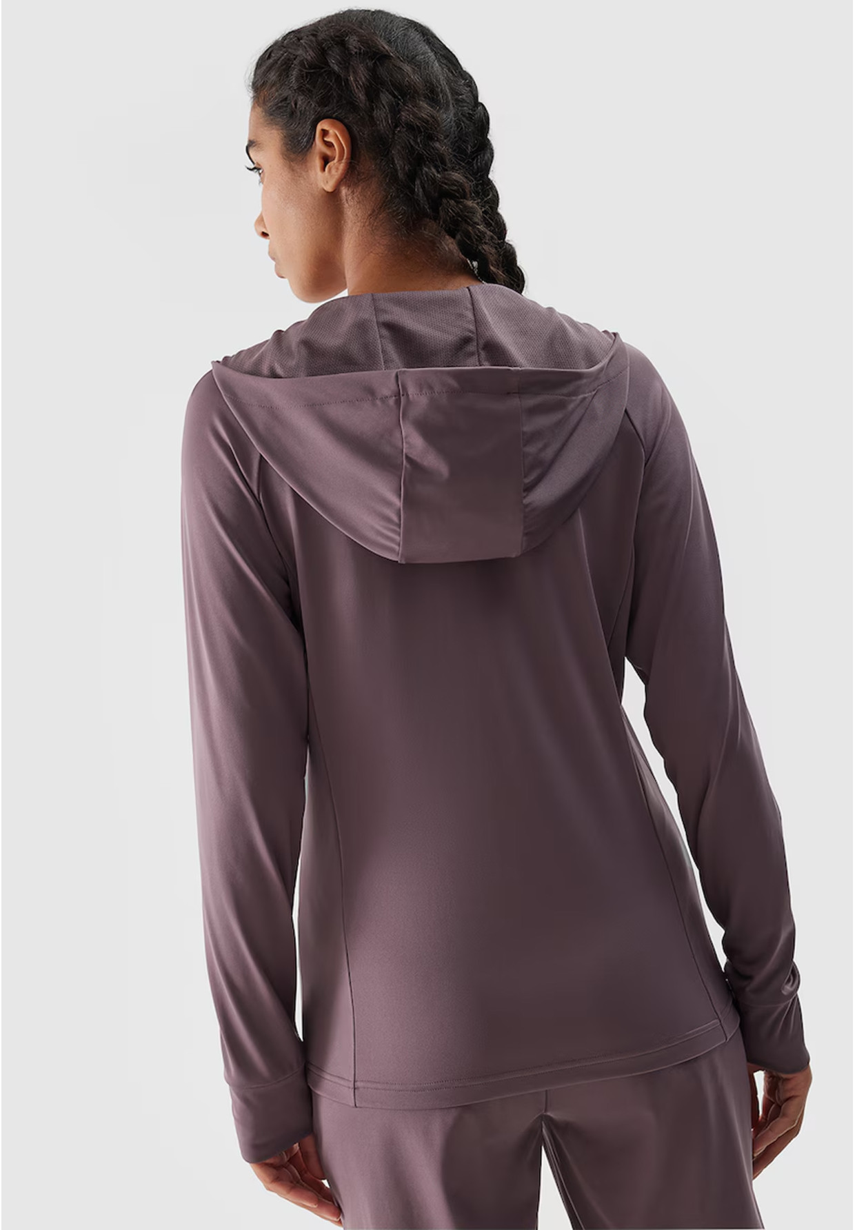 Bluza Damska 4F Sportowa Rozpinana Szybkoschnąca Treningowa Brązowa 4FWSS24TFSWF270