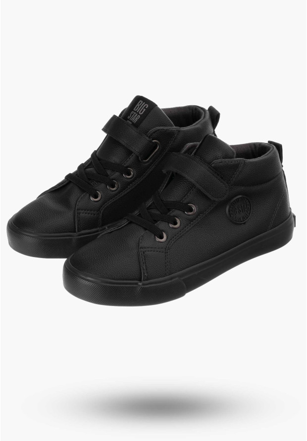 Buty Chłopięce Trzewiki BIG STAR Czarne EE374001