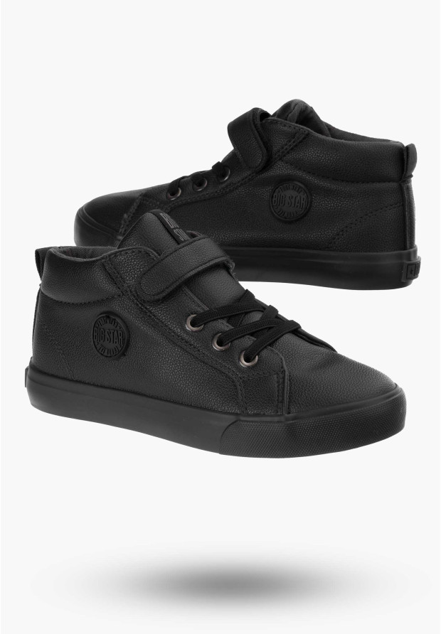 Buty Chłopięce Trzewiki BIG STAR Czarne EE374001