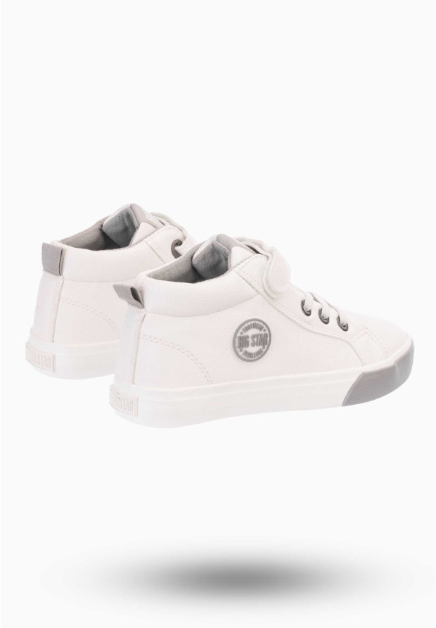 Buty Chłopięce Trzewiki BIG STAR Białe EE374002