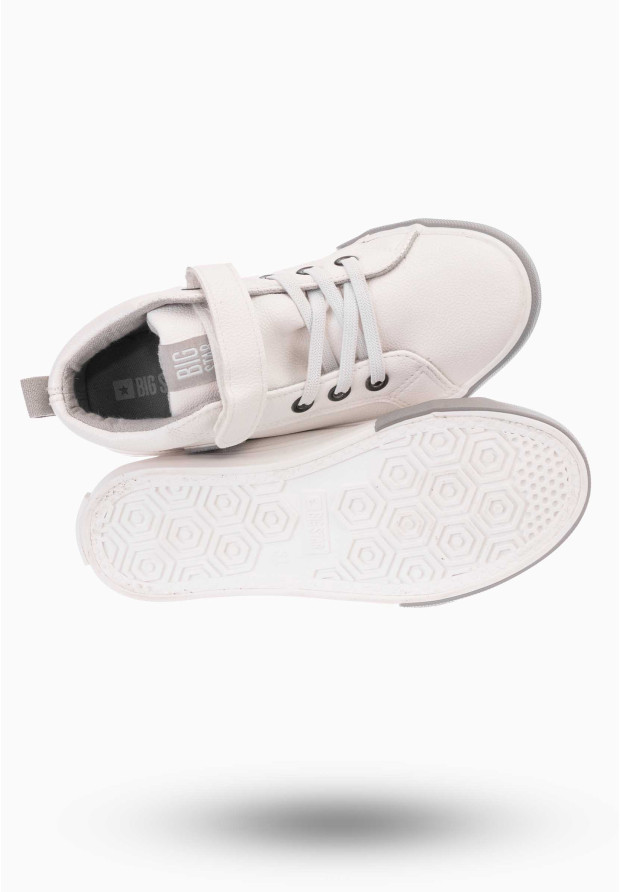 Buty Chłopięce Trzewiki BIG STAR Białe EE374002