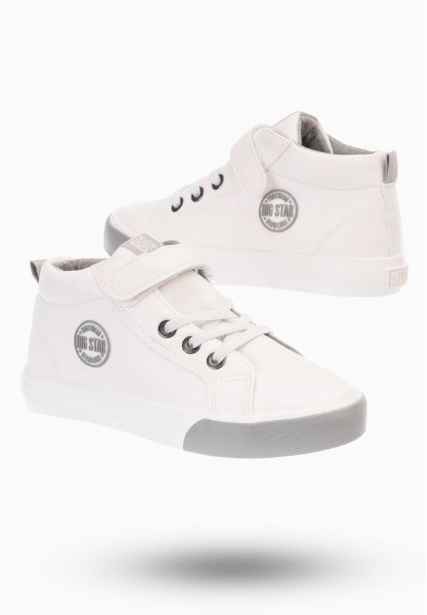 Buty Chłopięce Trzewiki BIG STAR Białe EE374002