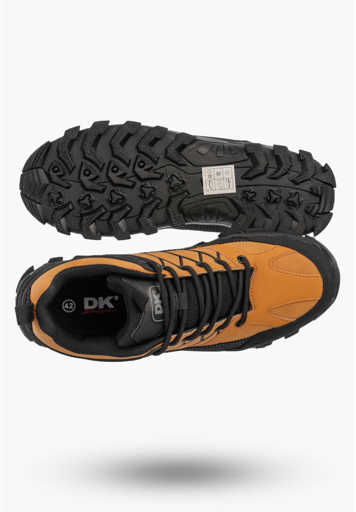 Sneakersy Męskie Buty Sportowe Niskie Półbuty Outdoor Camel DK CANDAR