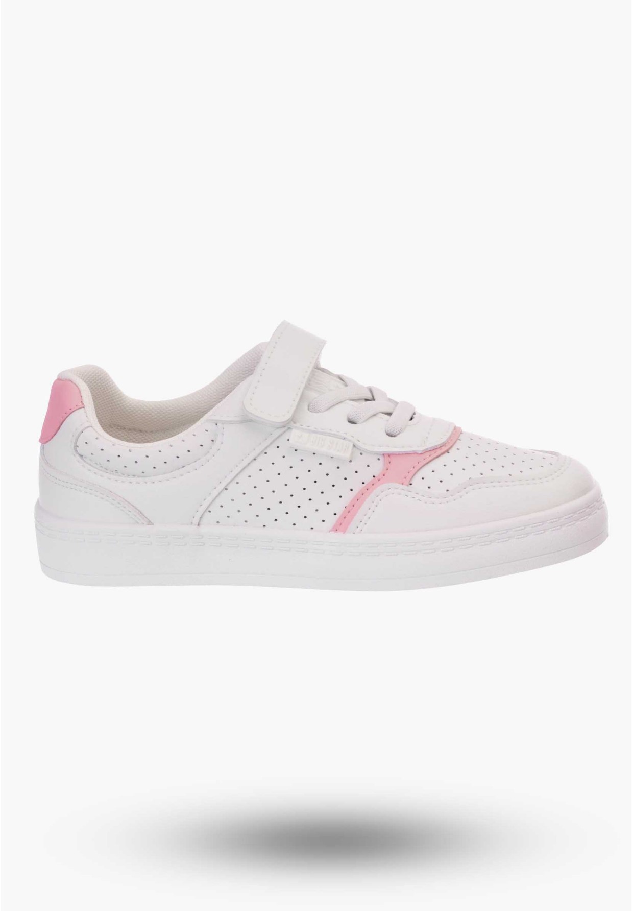 Buty Dziewczęce Big Star Trampki na rzepy LL374082
