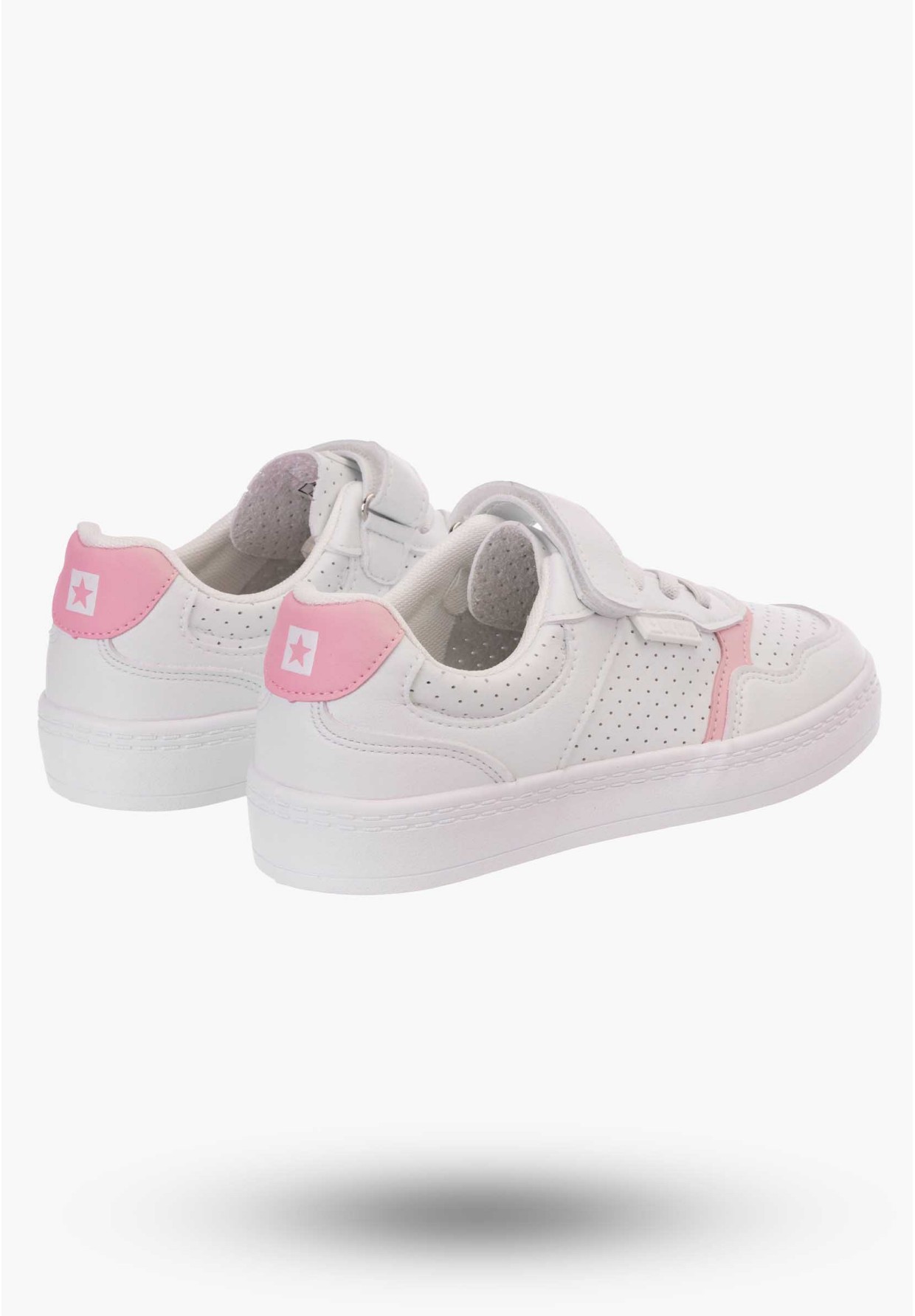 Buty Dziewczęce Big Star Trampki na rzepy LL374082