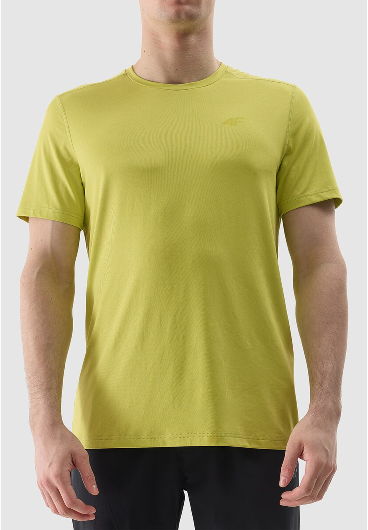 Koszulka Męska 4F T-shirt Treningowy Szybkoschnący Granatowy 4FWSS24TFTSM598