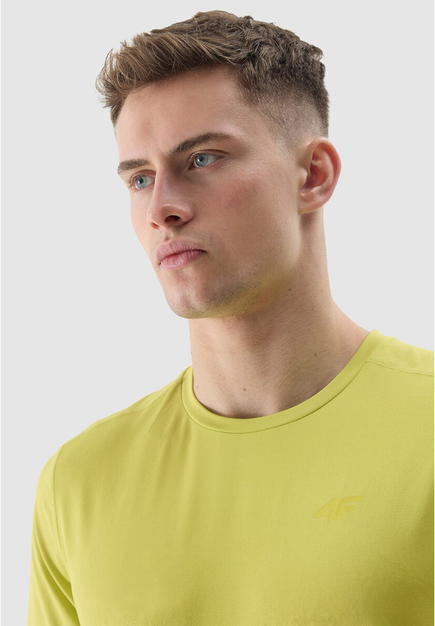 Koszulka Męska 4F T-shirt Treningowy Szybkoschnący Granatowy 4FWSS24TFTSM598