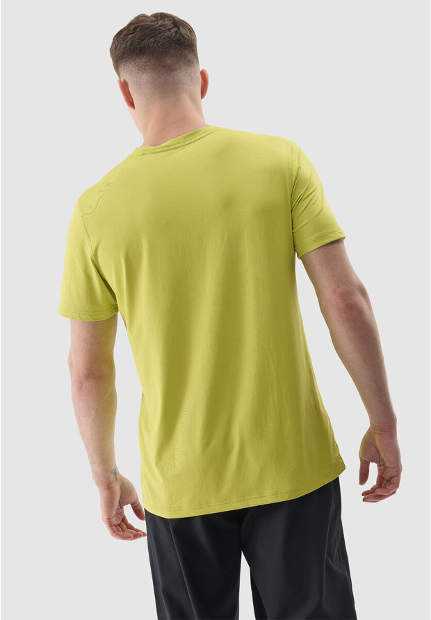 Koszulka Męska 4F T-shirt Treningowy Szybkoschnący Granatowy 4FWSS24TFTSM598