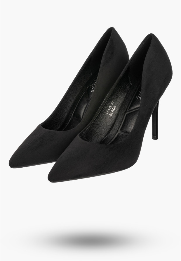 Szpilki Damskie Buty Na Obcasie Klasyczne Czółenka Eleganckie Czarne
