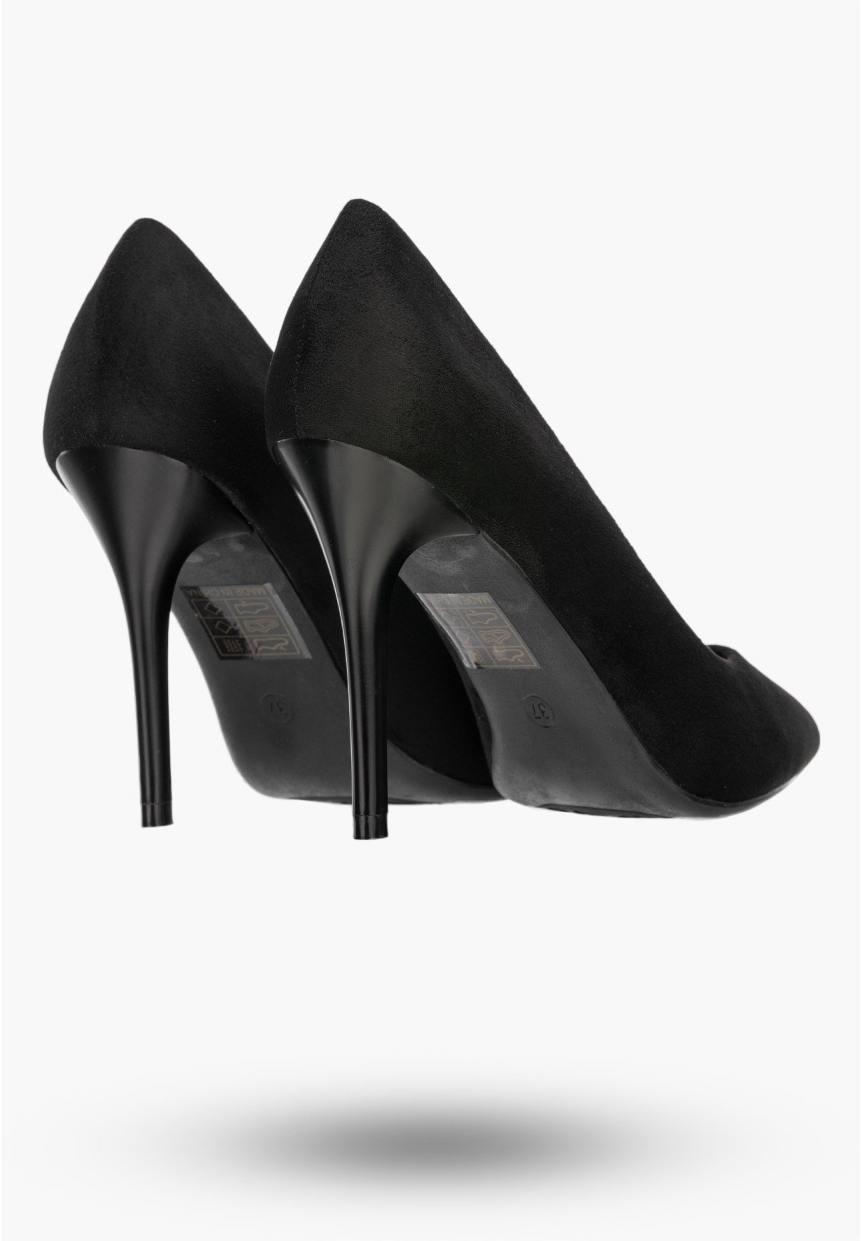 Szpilki Damskie Buty Na Obcasie Klasyczne Czółenka Eleganckie Czarne
