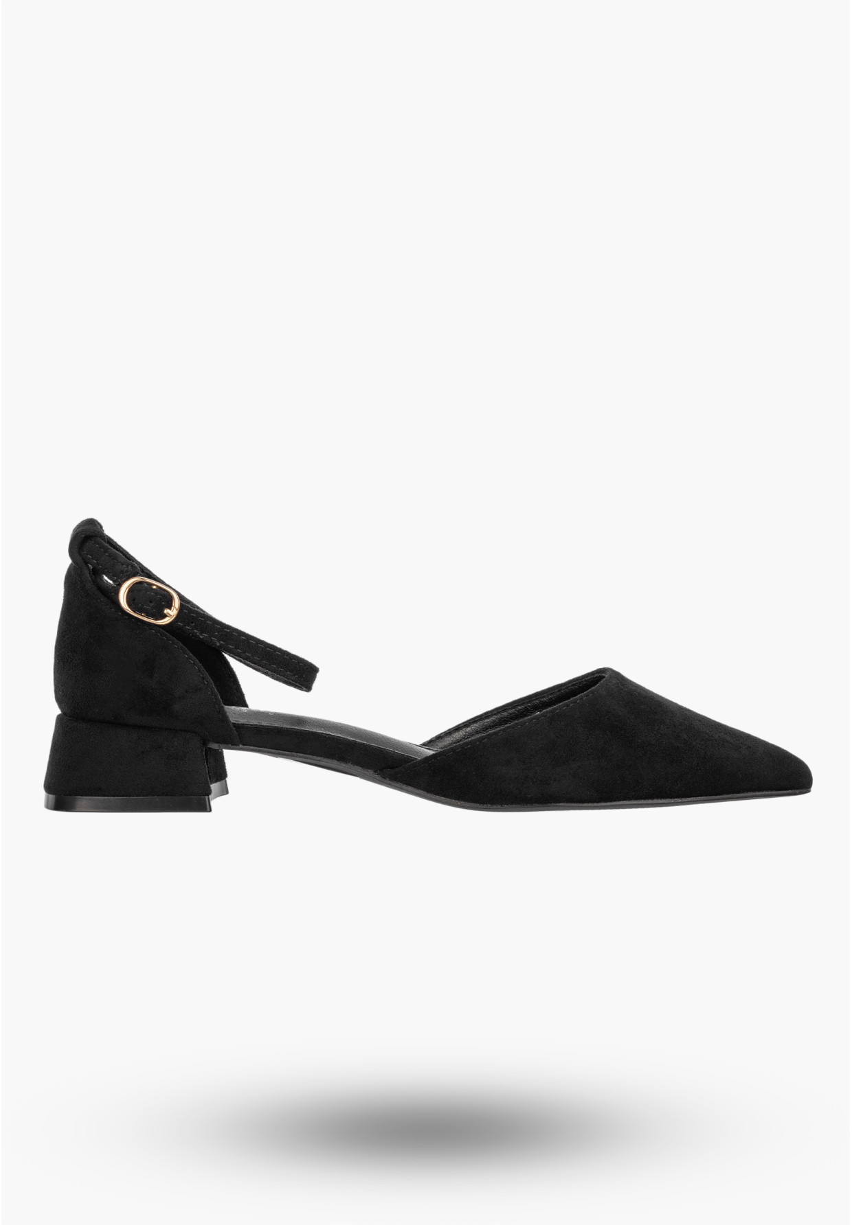 Szpilki Damskie Buty Na Klocku Klasyczne Czółenka Eleganckie Czarne
