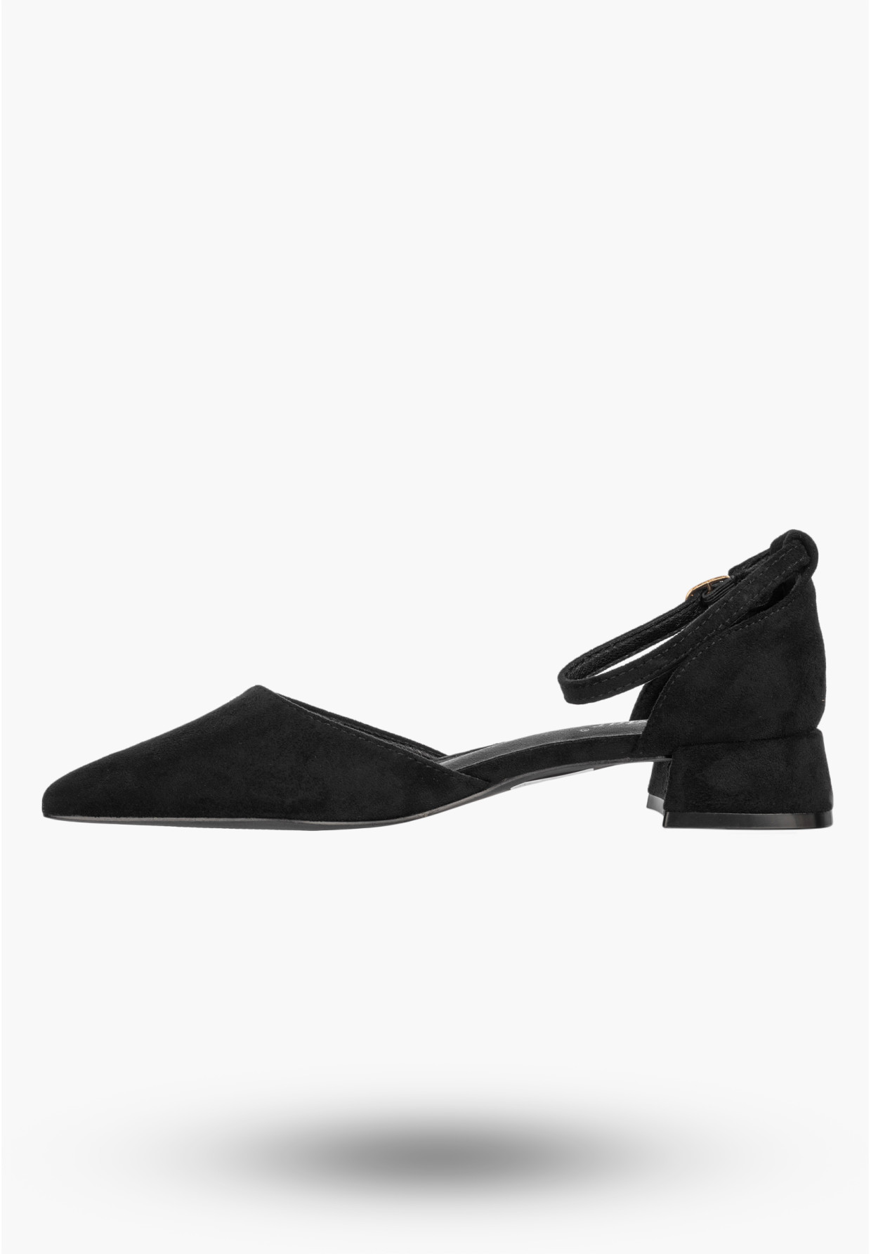 Szpilki Damskie Buty Na Klocku Klasyczne Czółenka Eleganckie Czarne