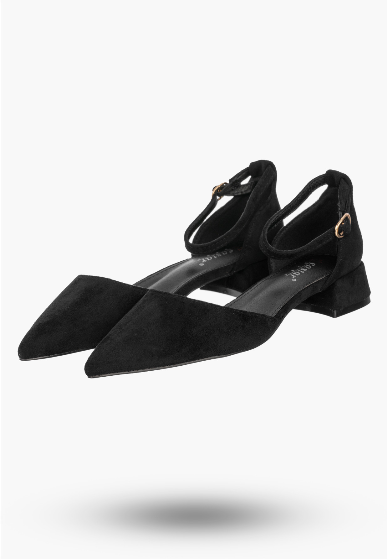 Szpilki Damskie Buty Na Klocku Klasyczne Czółenka Eleganckie Czarne