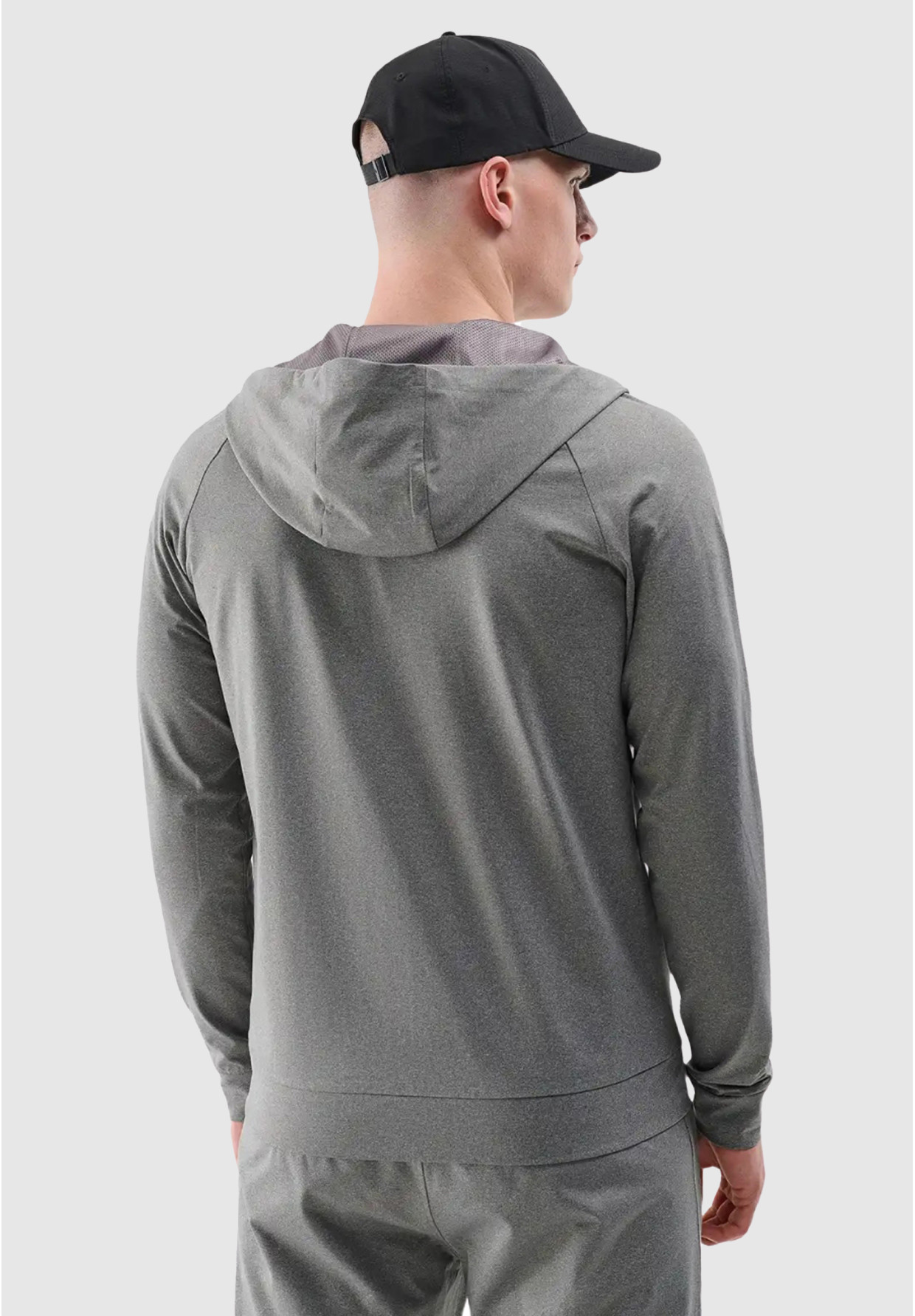 Bluza Męska 4F Sportowa Rozpinana Z Kapturem Ocieplana Szybkoschnąca Szara 4FWSS25TFSWM512