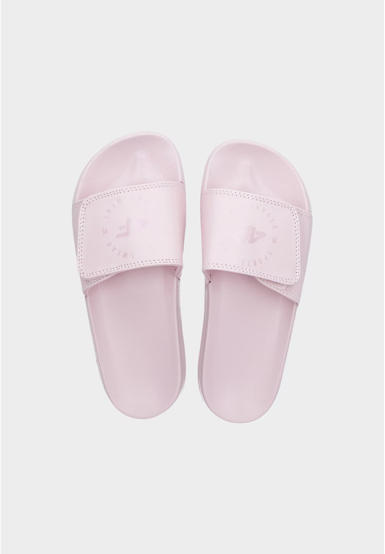 Klapki Dziecięce 4F Buty Basenowe Lekkie EVA Z Logo Różowe 4FJMM00FFLIF042A