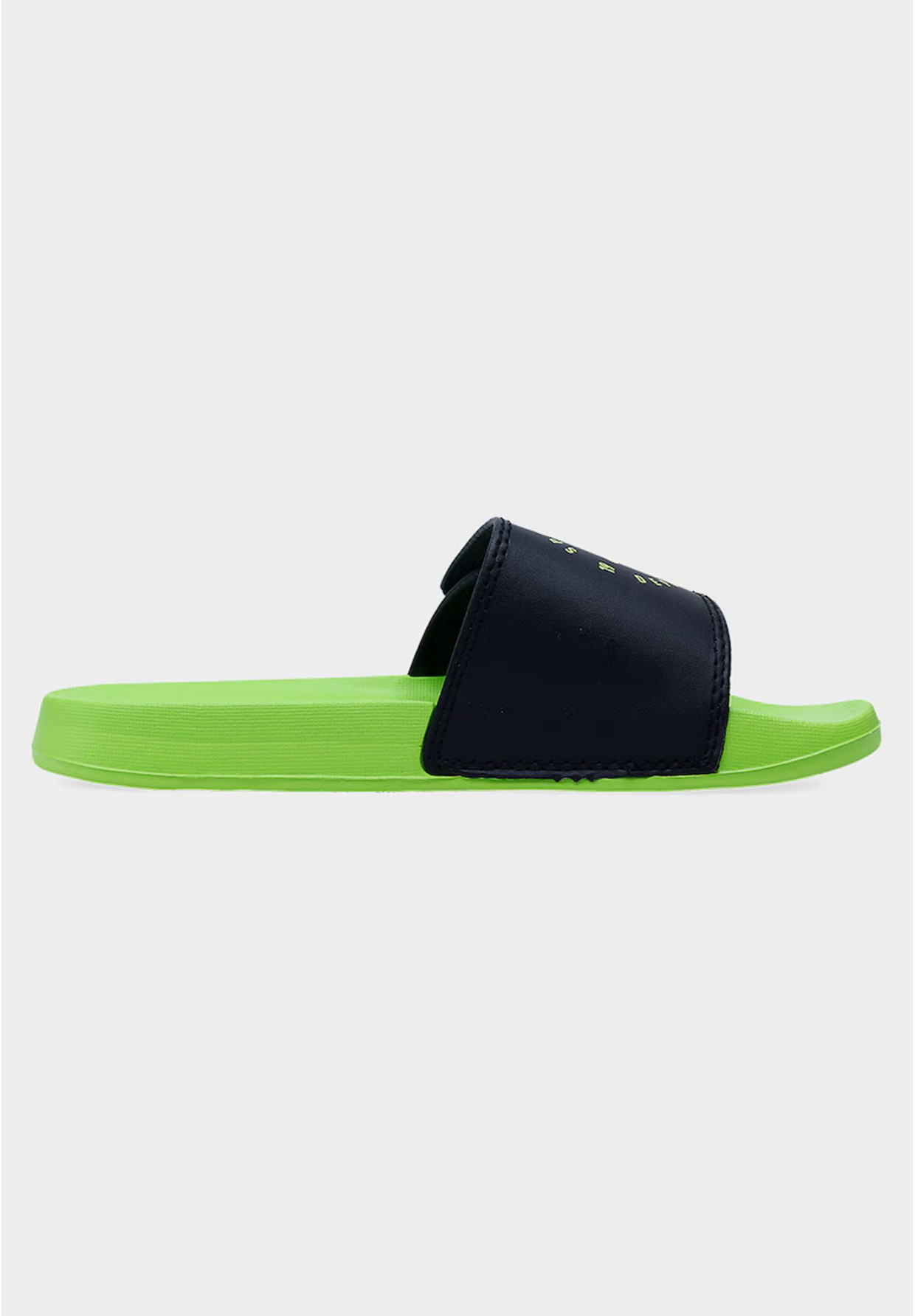 Klapki Chłopięce 4F Buty Basenowe Lekkie EVA Z Logo Limonkowe 4FJMM00FFLIM043A