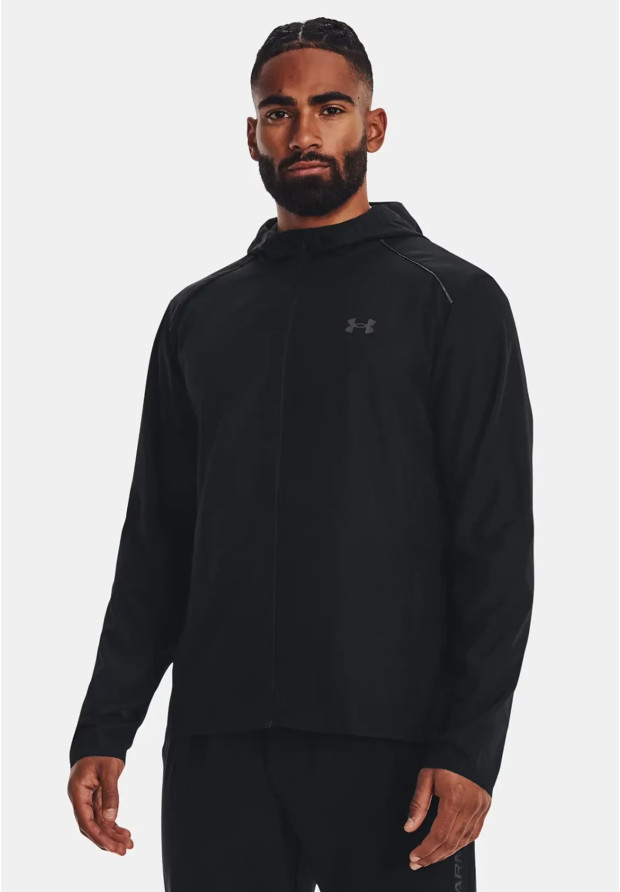 Męska kurtka do biegania Under Armour czarna