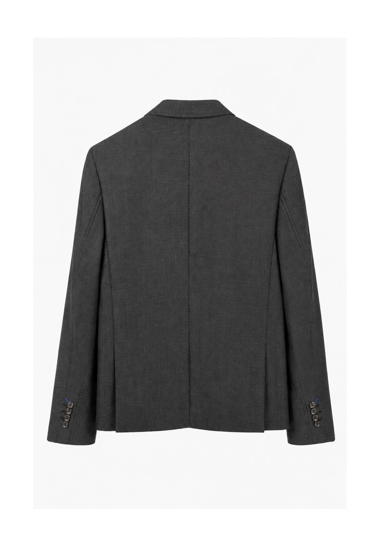 Marynarka Męska Elegancka Wizytowa Slim Fit Casual Grafitowa