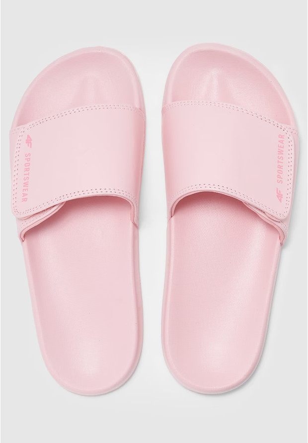 Klapki Damskie 4F Buty Letnie Plażowe Basenowe Różowe 4FMM00FFLIF031A