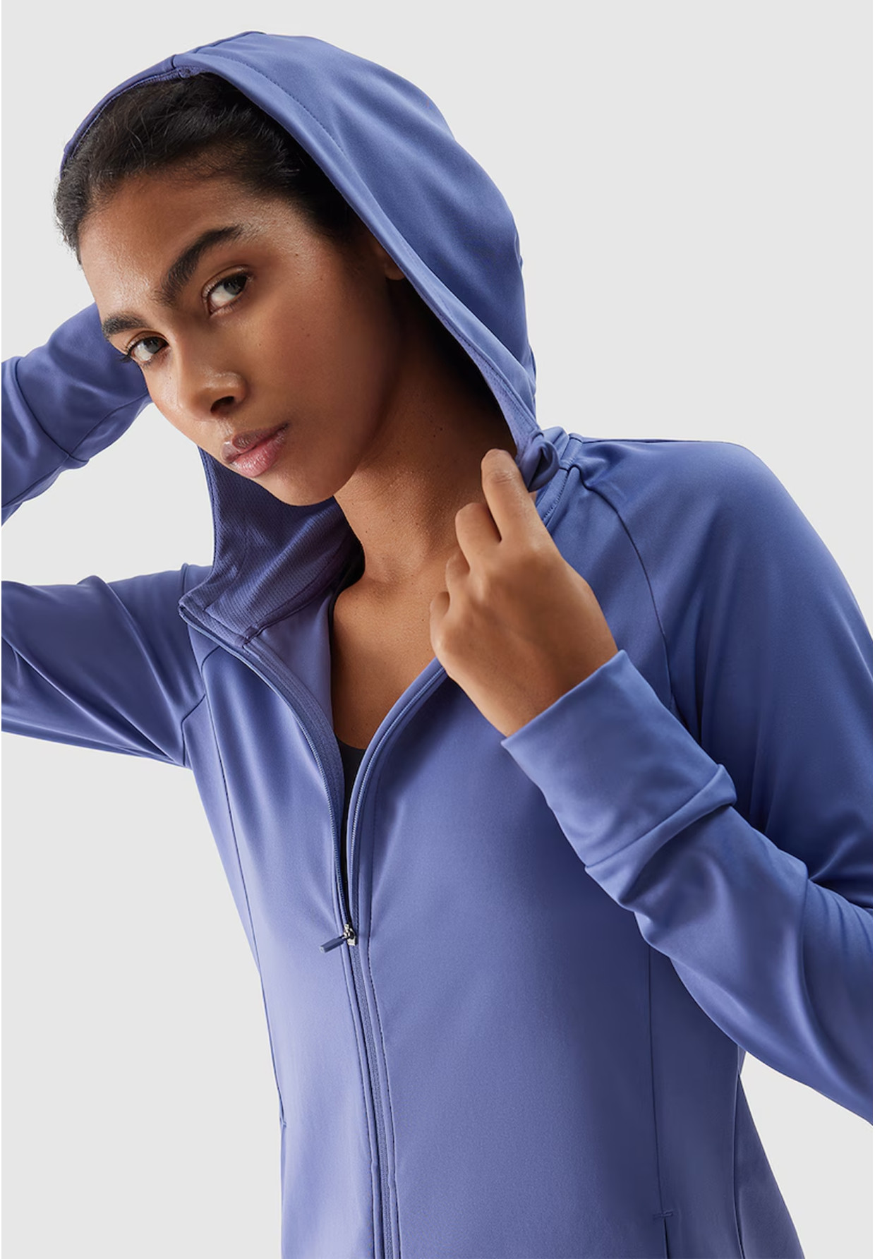 Bluza Damska 4F Sportowa Rozpinana Szybkoschnąca Treningowa Granatowa 4FWSS24TFSWF270