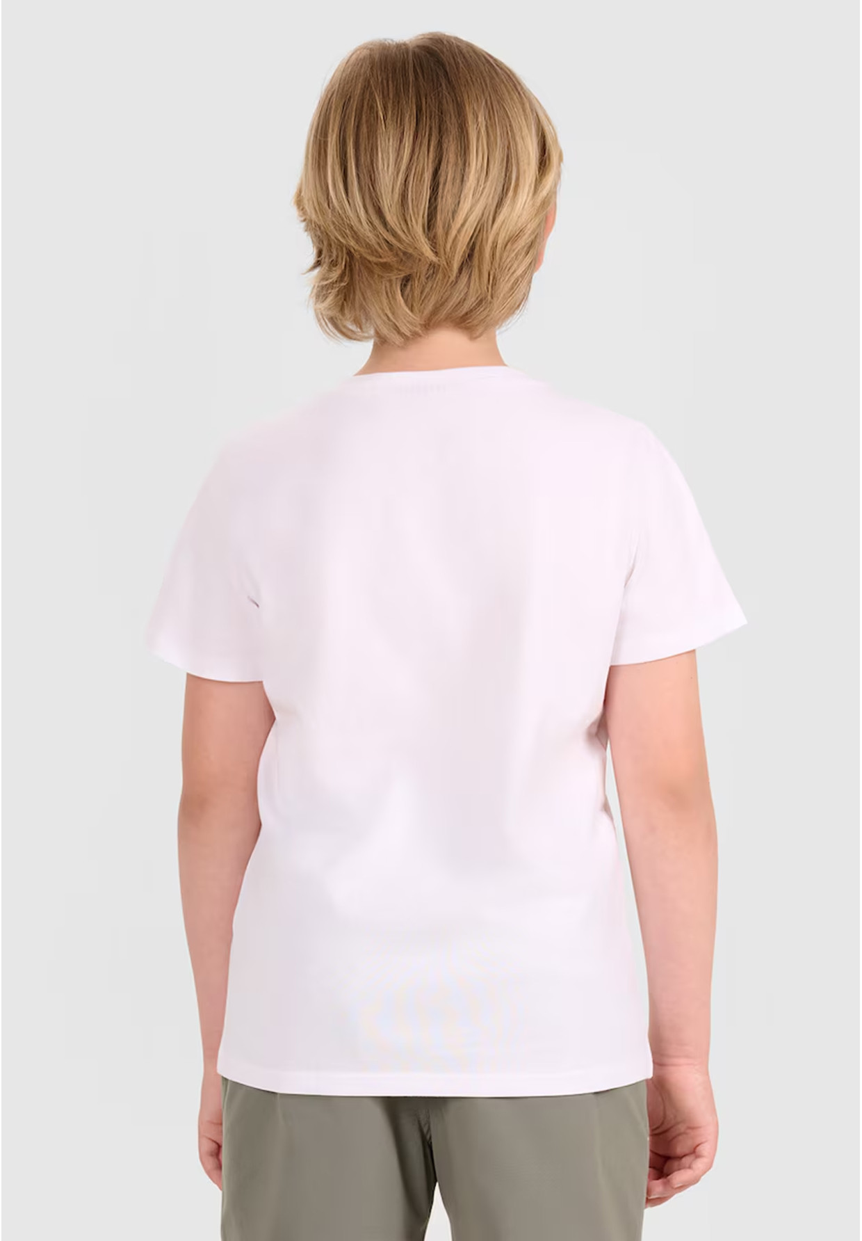 Koszulka Dziecięca 4F T-Shirt Sportowy Bawełniany Z Nadrukiem Biały 4FJWAW25TTSHM2417