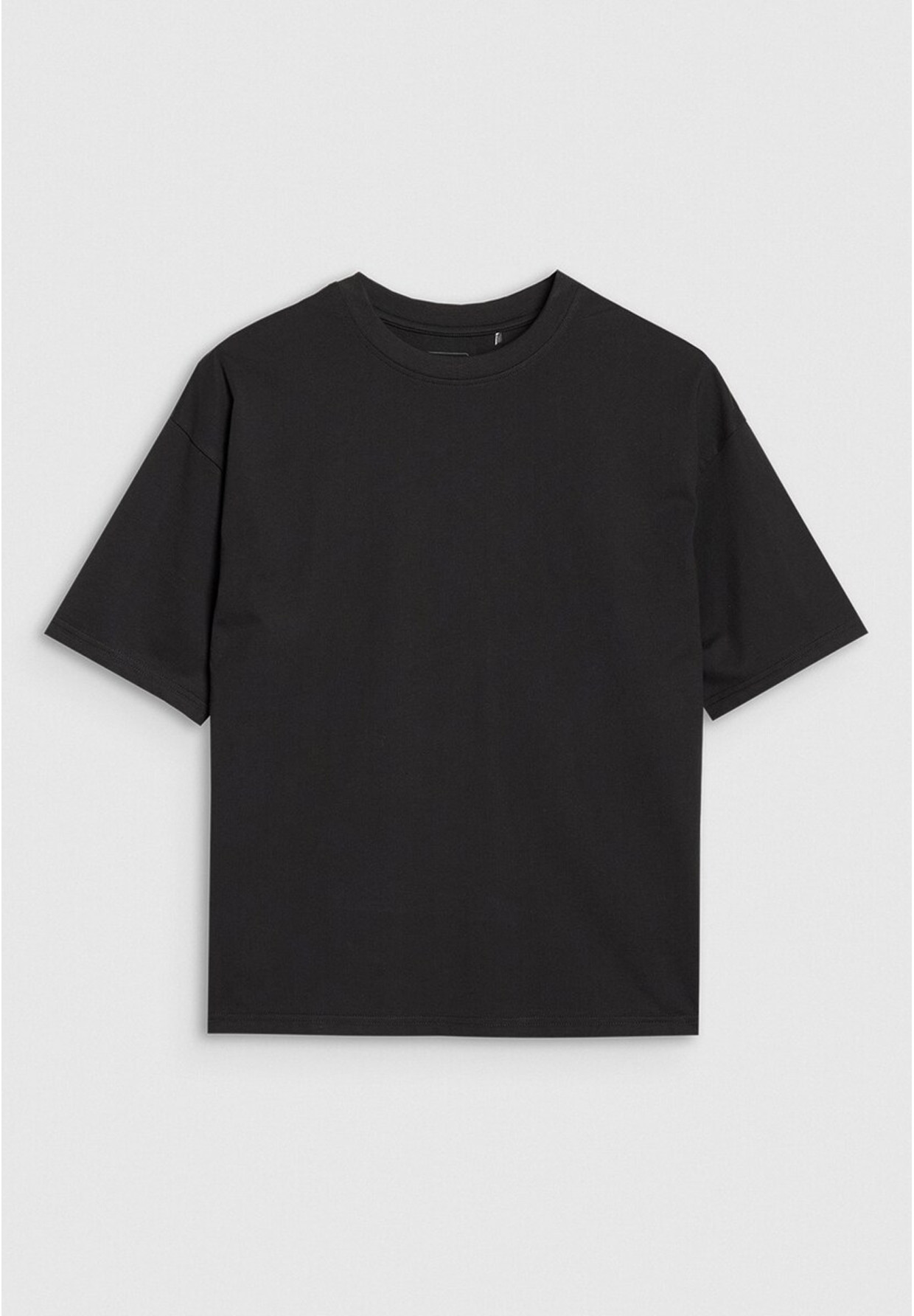 Koszulka Damska 4F T-shirt Oversize Basic Sportowy Czarny 4FRSS24TTSHF2545