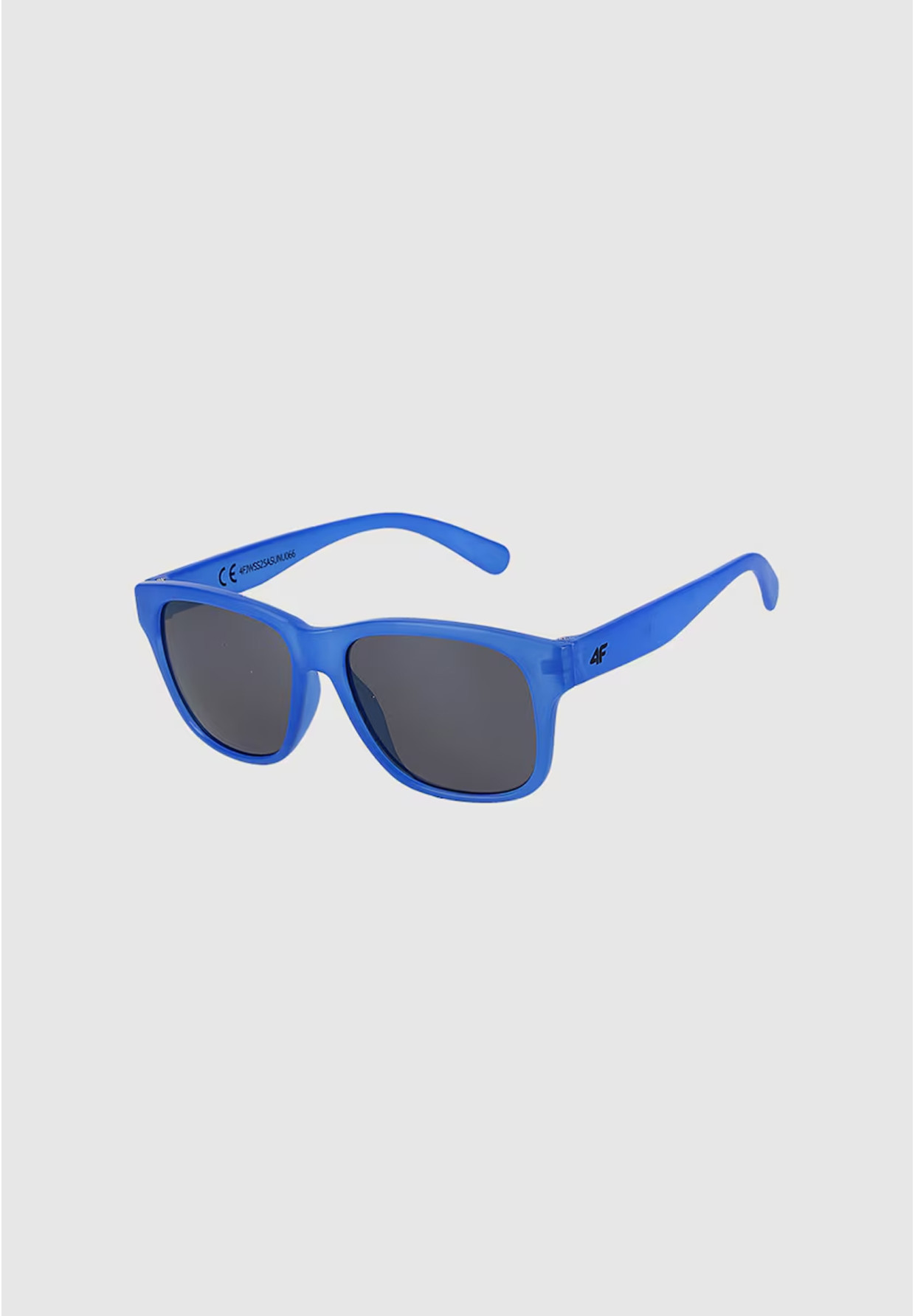 Okulary Dziecięce 4F Przeciwsłoneczne UV400 Wayfarer Lustrzane Niebieskie 4FJWSS25ASUNU066