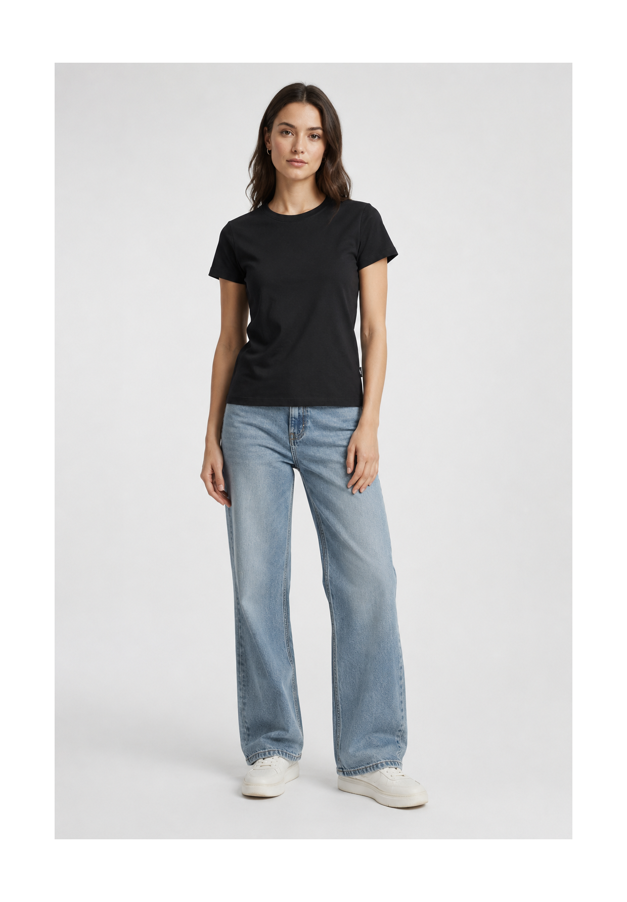 Koszulka Damska 4F Sportowa Bawełniana Slim Fit T-Shirt Edycja Limitowana Czarna 4FWSS26TTSHF3972