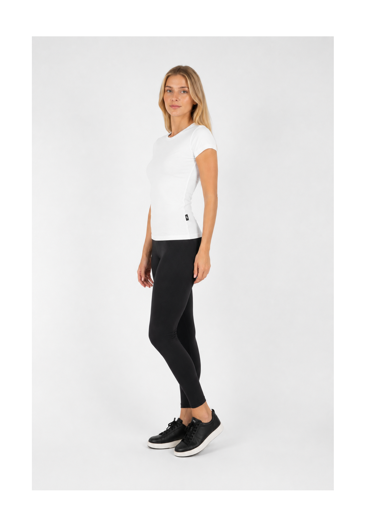 Koszulka Damska 4F Sportowa Bawełniana Slim Fit T-Shirt Edycja Limitowana Biały 4FWSS26TTSHF3972